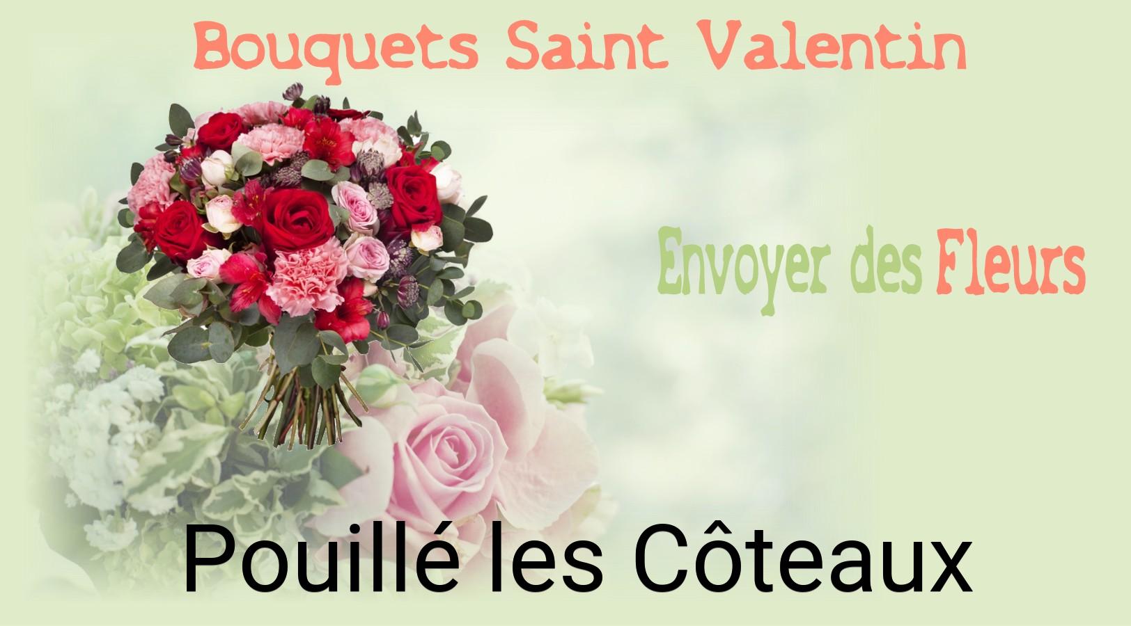 Roses de Saint-Valentin livrées à Pouillé-les-Côteaux